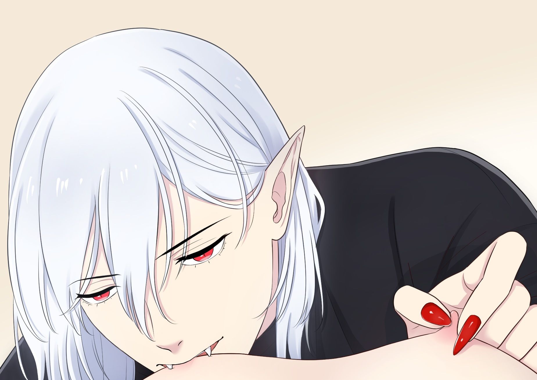 今夜は君の血を吸いたい 〜イケメン吸血鬼に咬まれて吸われて...とろける催淫絶頂セックス〜 - サンプル画像 5