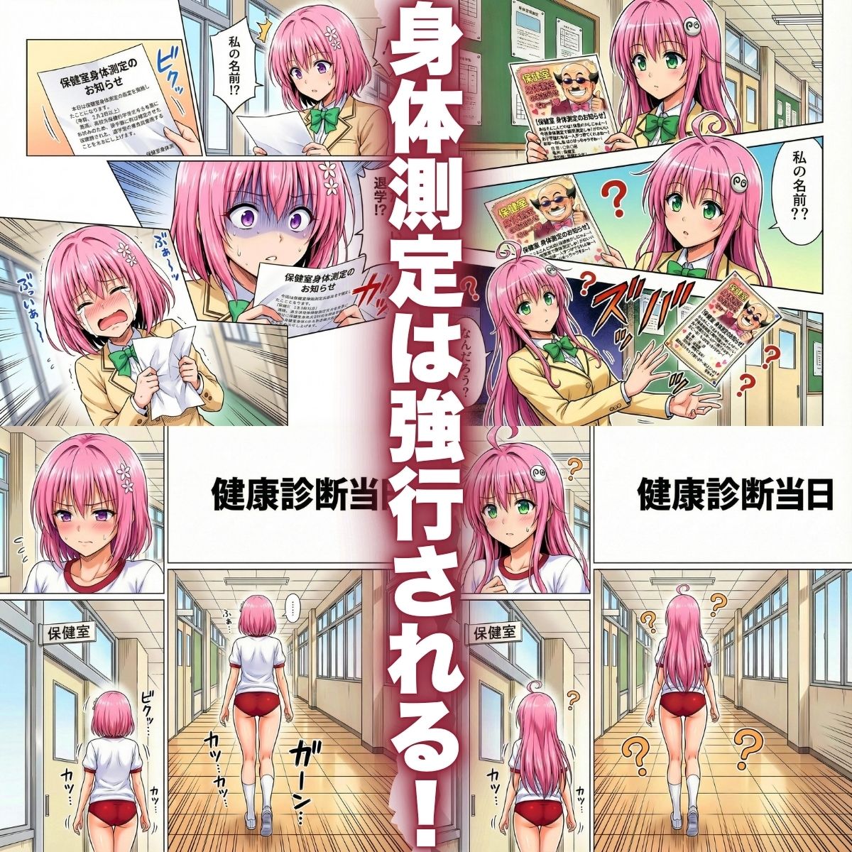 ワシ流 身体測定だよ〜ん RARA＆MOMO編 - サンプル画像 2