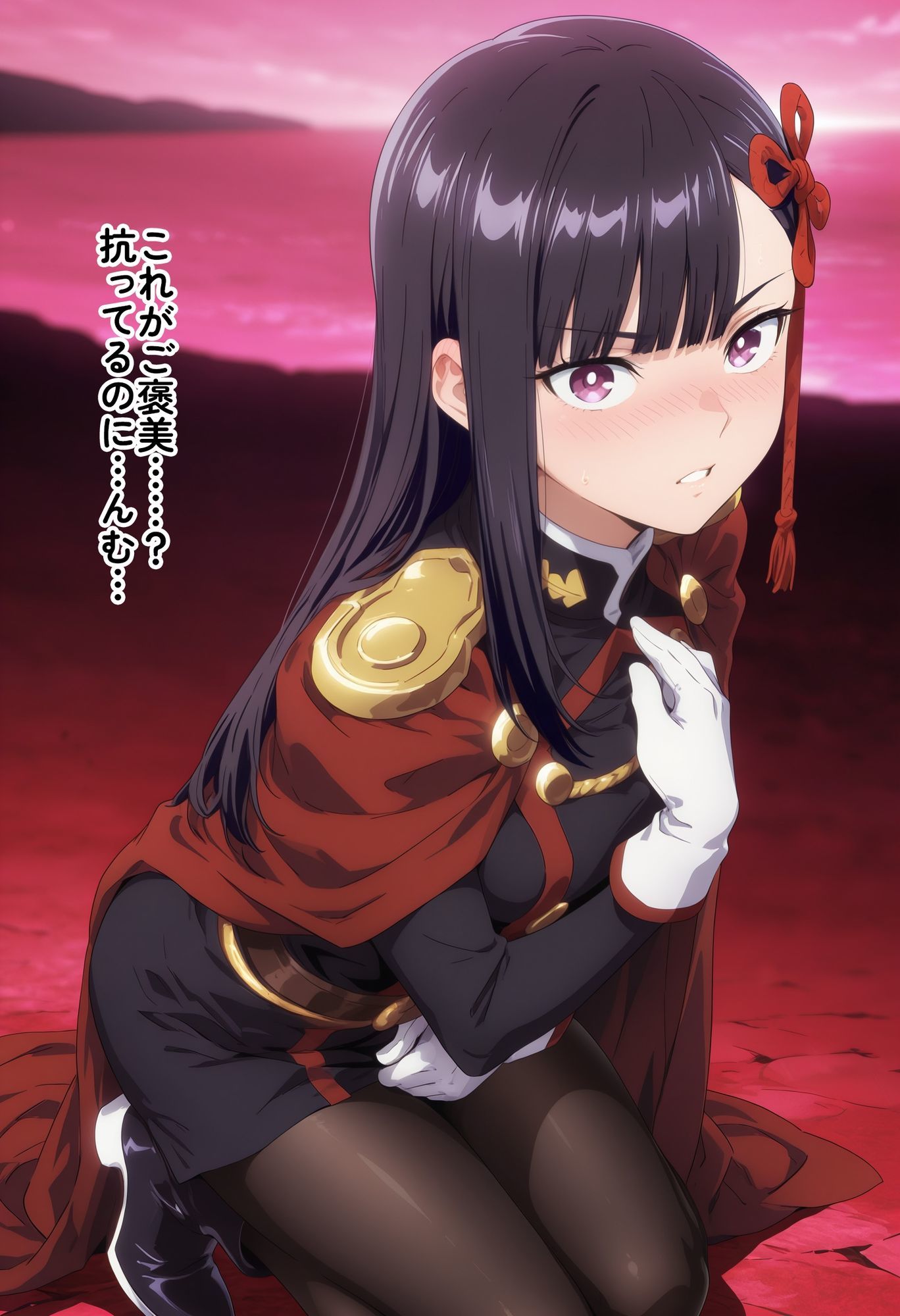 ［まとスレ］生命の極みの堕落:総組長・山◯恋、感度3000倍の雌犬堕ち 【総枚数:500枚 / 21枚セリフ付き / 2mp4】 - サンプル画像 1