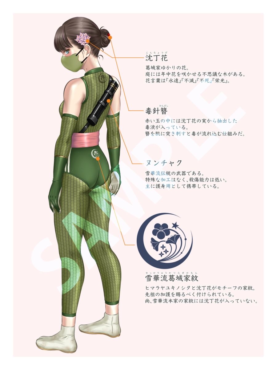 匂い立つ恥臭 〜葛城家くノ一の確執〜 - サンプル画像 2