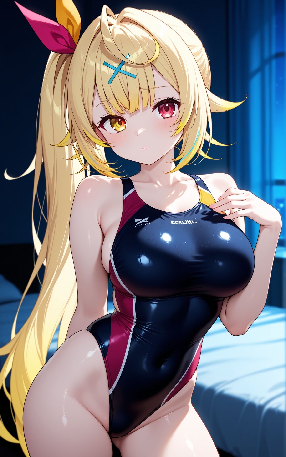 競泳水着部 星◯サ◯編 - サンプル画像 1