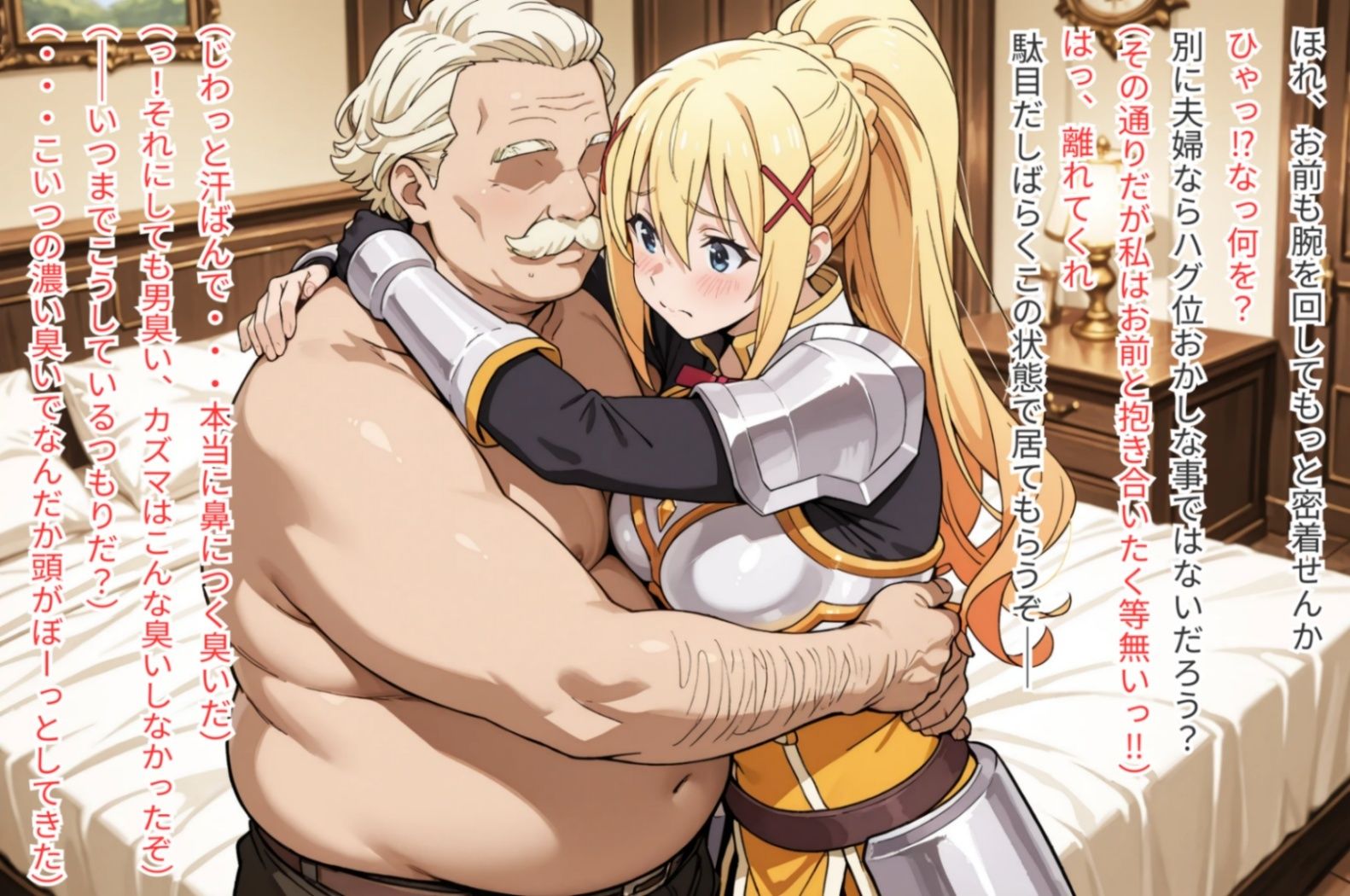 冴えない悪徳領主に祝福を〜下種な男に娶られ変わっていく彼女 - サンプル画像 1