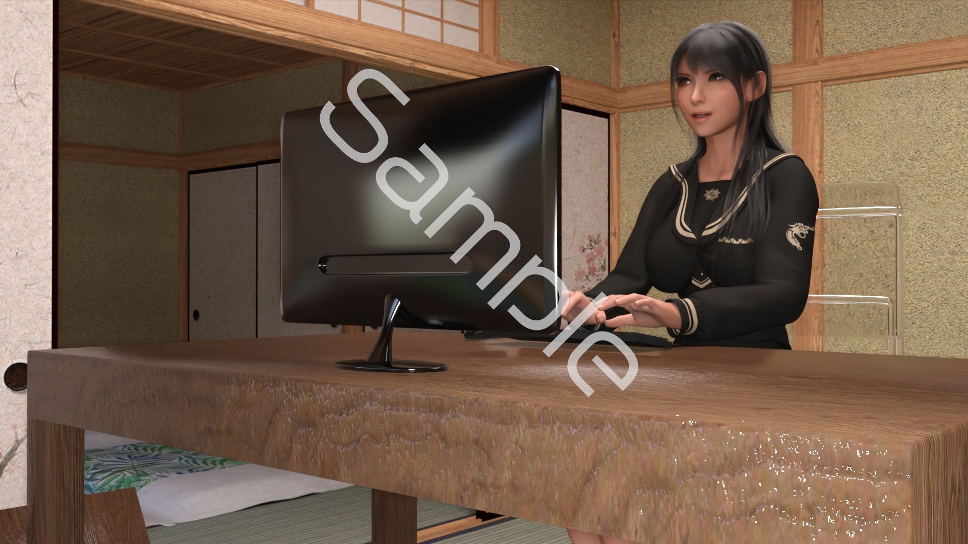 万能格闘美女・霧島愛唯（きりしまめい）の『日本刀を語り尽くす』（第2章:その1） - サンプル画像 2