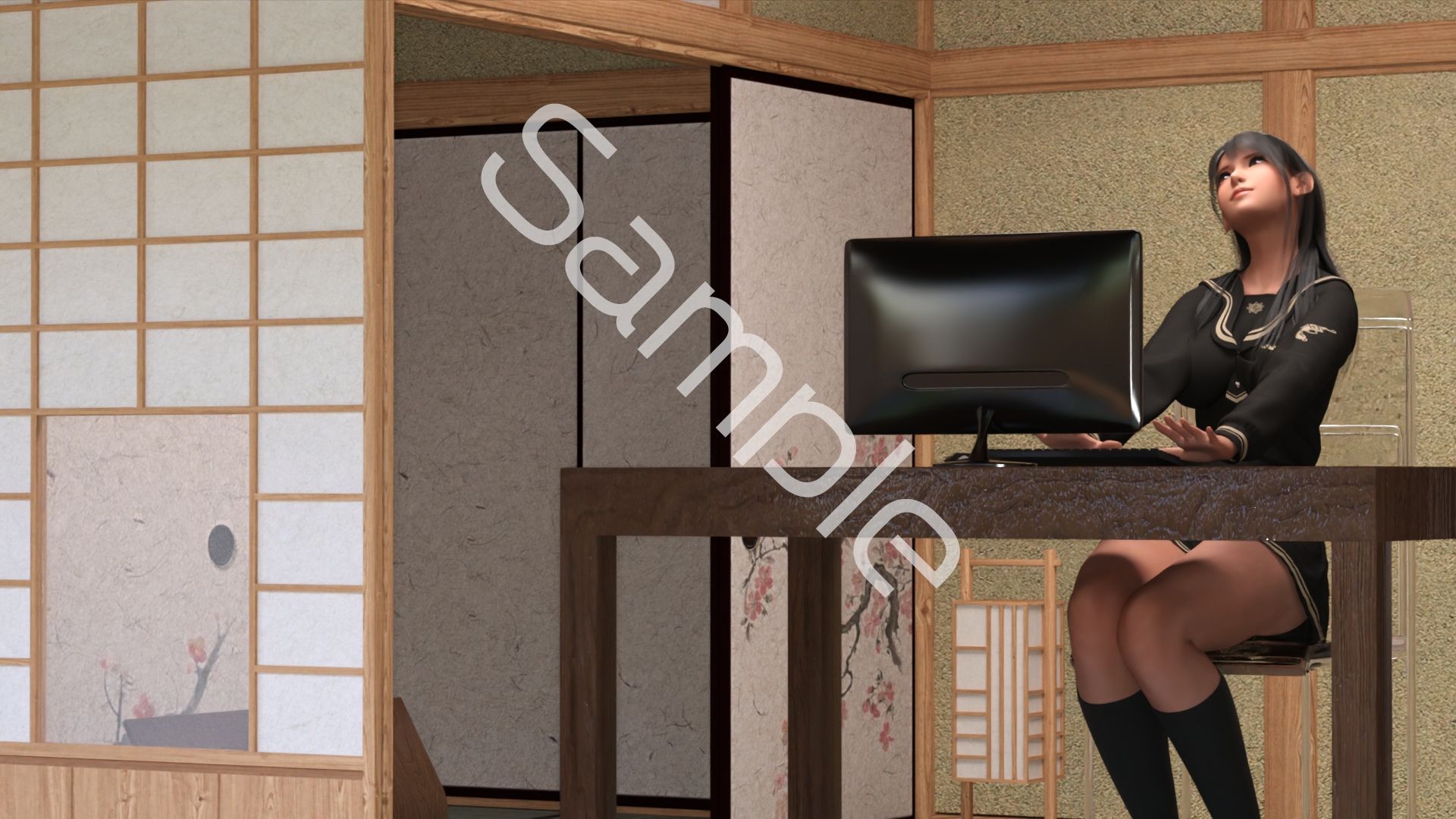 万能格闘美女・霧島愛唯（きりしまめい）の『日本刀を語り尽くす』（第2章:その1） - サンプル画像 3