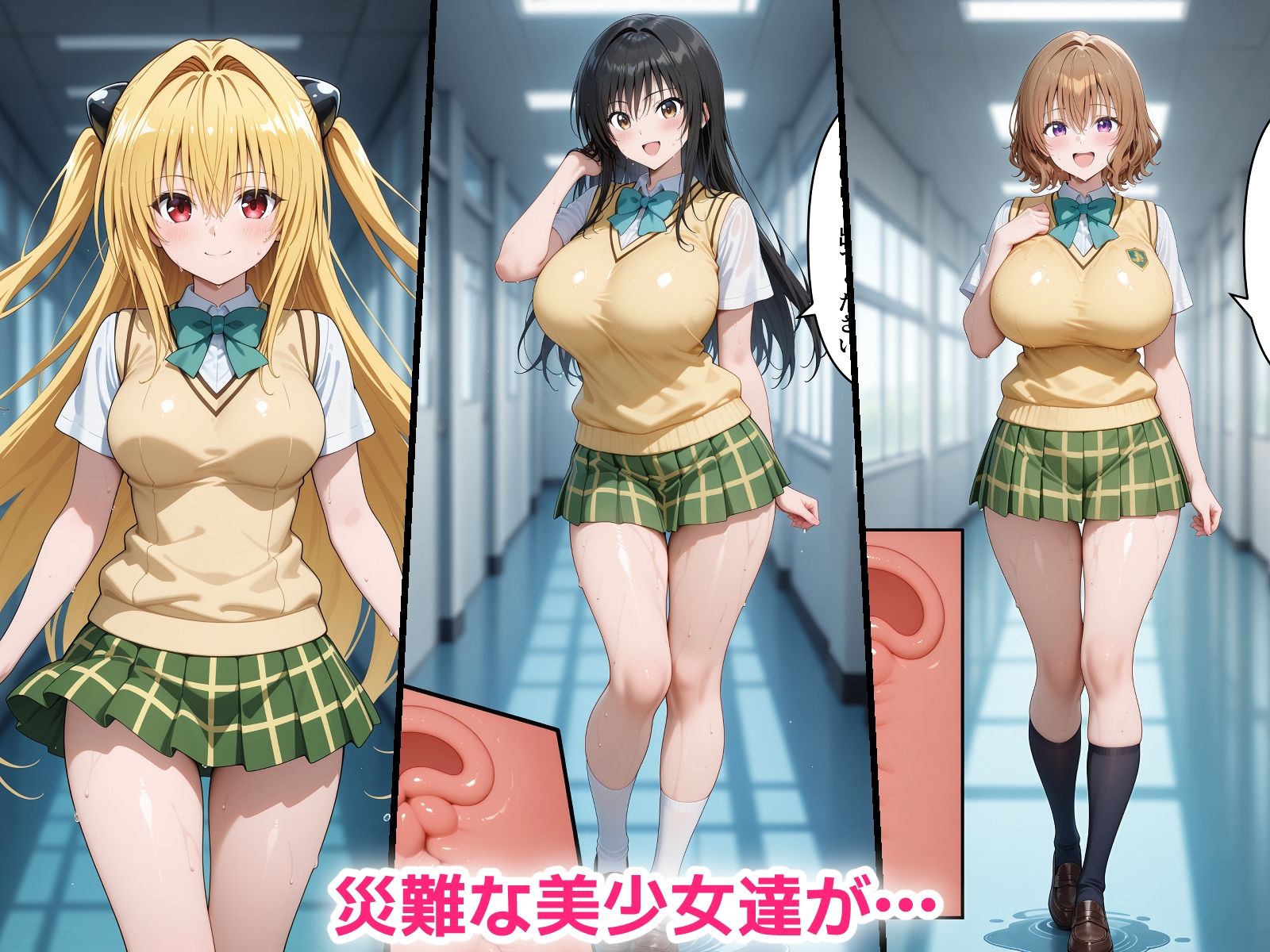 催●おじさんに寝取られる！と〇〇る美少女たち〜全員メス堕ち・孕ませ〜 - サンプル画像 1