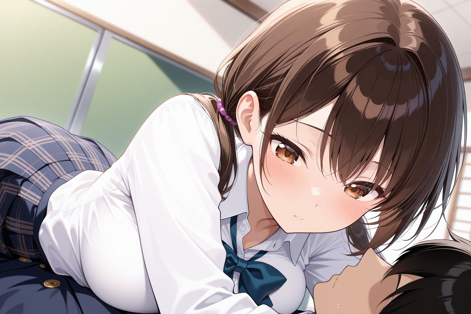 担任の生ハメ個人授業  女子校生を種付け調教 - サンプル画像 1