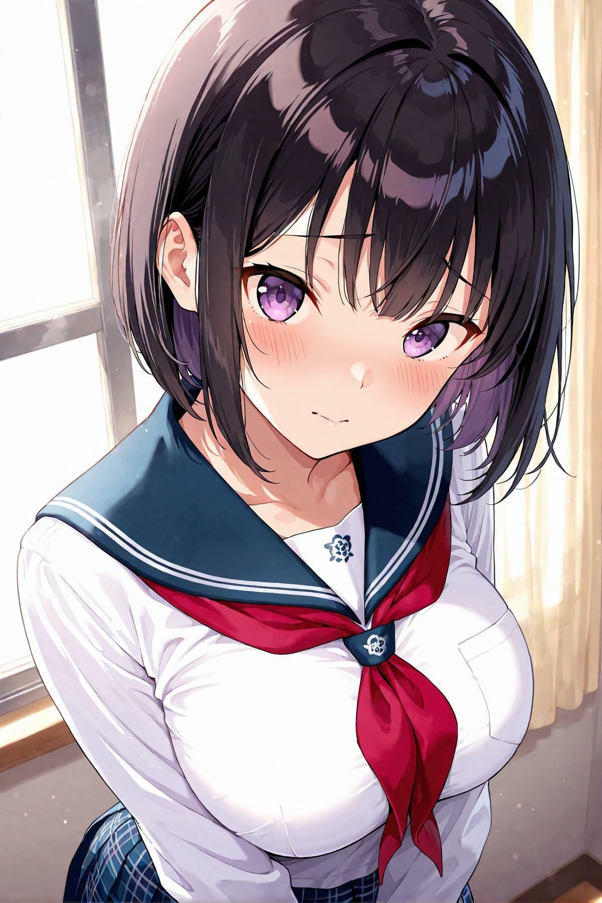 女子校生メス堕ち 〜黒髪のお嬢様女子に種付け性指導編に種付け性指導編〜 - サンプル画像 1