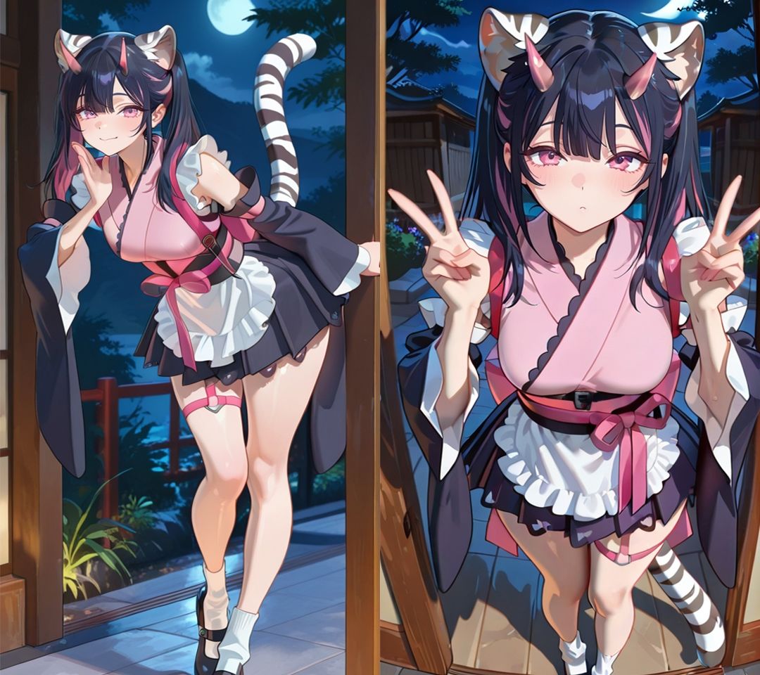 仮想世界の男の娘 - サンプル画像 1