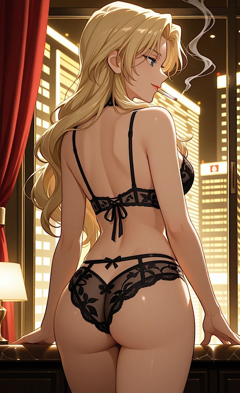 名探偵コナ◯【ベルモッ◯】屈辱！あのお方の趣味のNTRの為に初対面のお爺さんと中出しSEX妊娠！！【123枚】 - サンプル画像 10