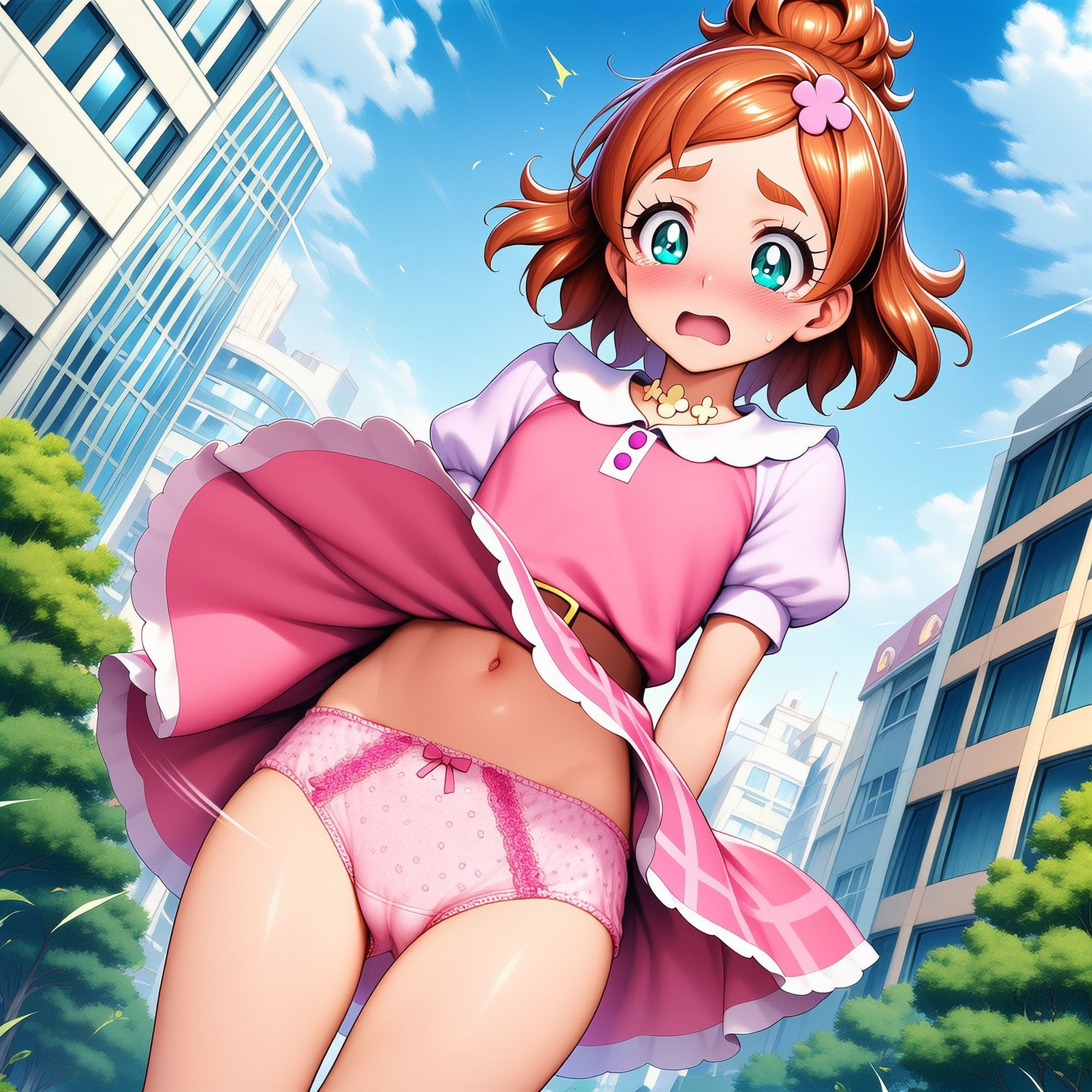 ラッキースケヘ？  Go！フ？？？ンセスフ？？？キュア - サンプル画像 1