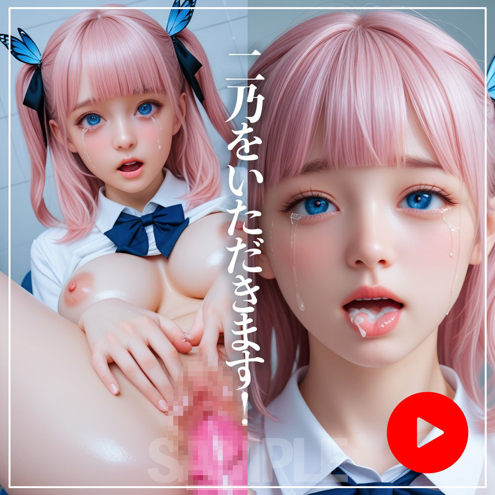 五等分の花嫁、中野二乃が機械の虜に堕とされる（音声付き動画添付） - サンプル画像 6