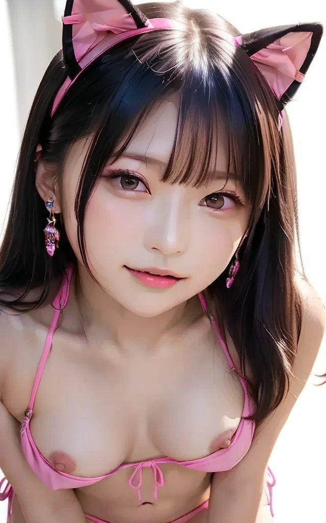 【大好評】みおちゃんシリーズ  ネコ耳コスプレVer - サンプル画像 2