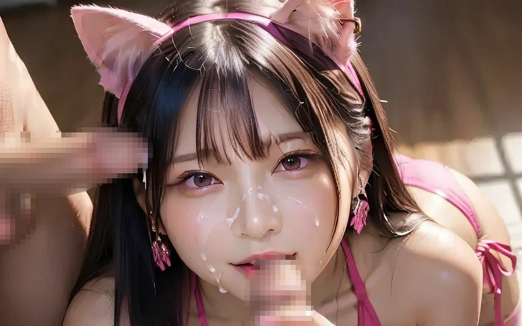 【大好評】みおちゃんシリーズ  ネコ耳コスプレVer - サンプル画像 9