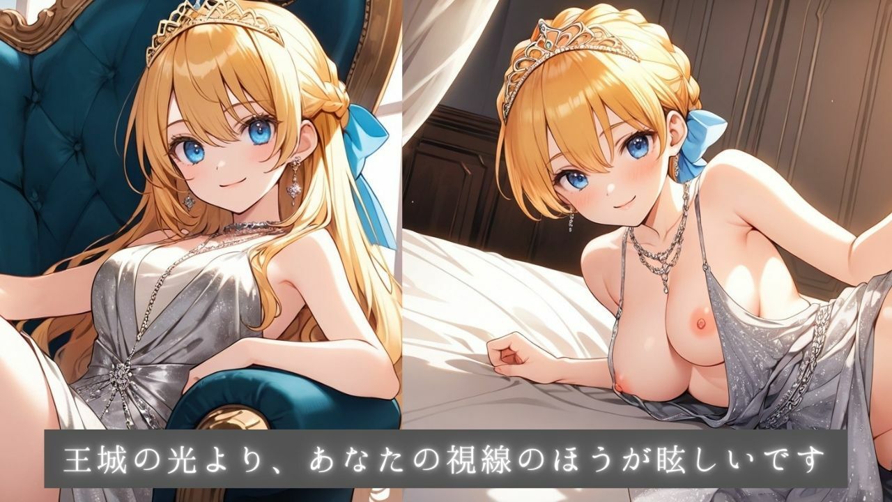 清純プリンセスの着エロ種付け3 〜宝石と鎖をまとったまま甘く結ばれる夜〜 - サンプル画像 6