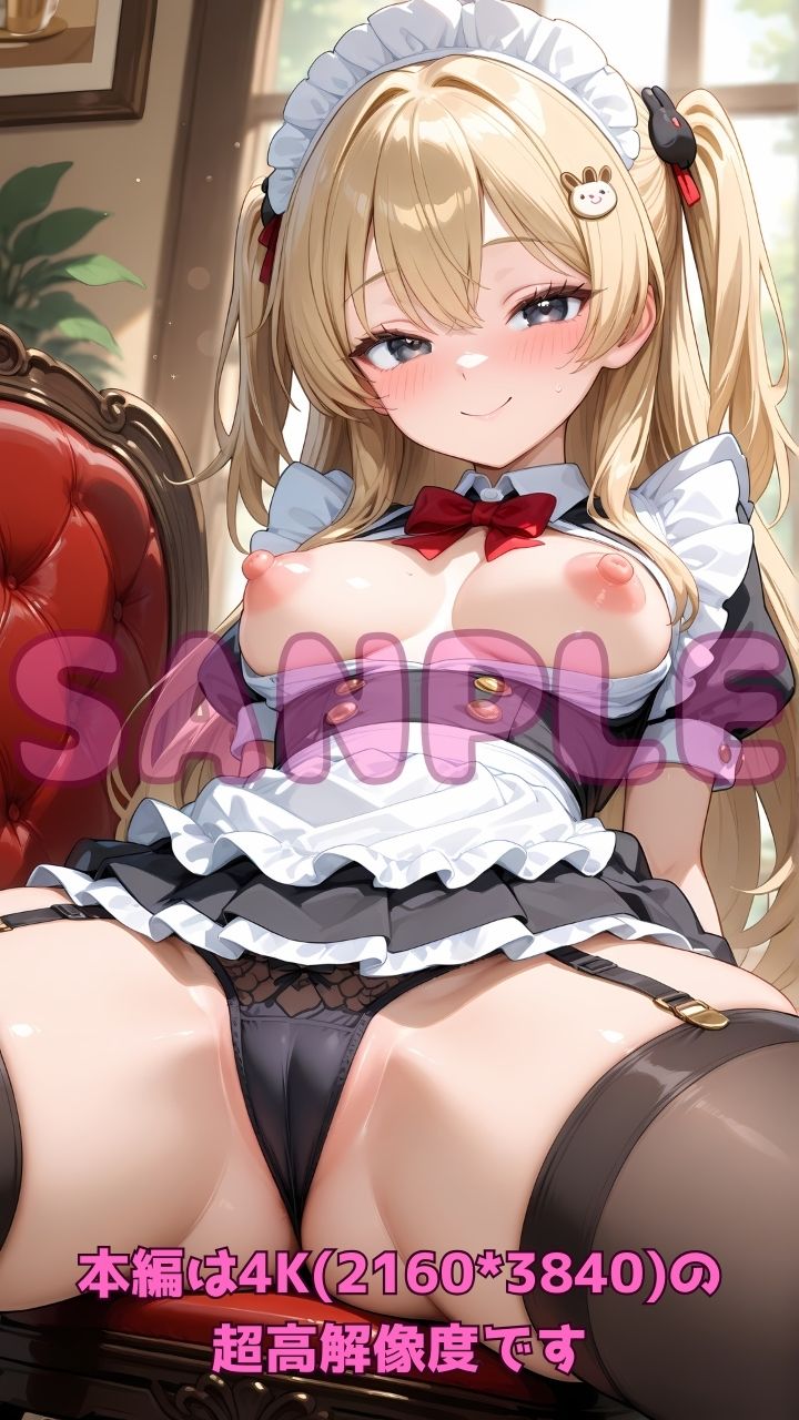 催●メイド喫茶2〜清楚メイドをアプリで即堕ち！変態分からせ接待＆中出し調教〜 - サンプル画像 1