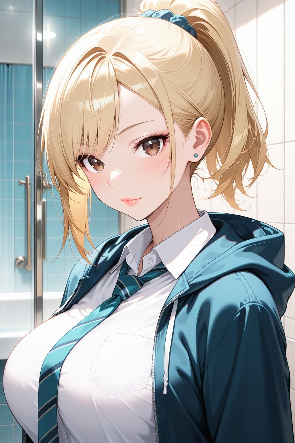 ギャル女子校生  生ハメ孕ませ - サンプル画像 1