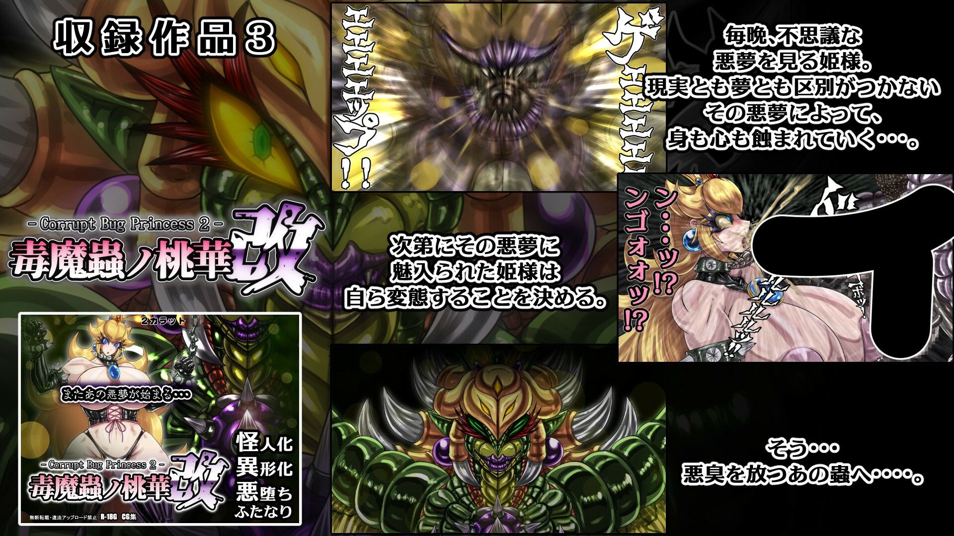 姫亀怪改 弐 -亀桃姫シリーズ総集編2- - サンプル画像 3