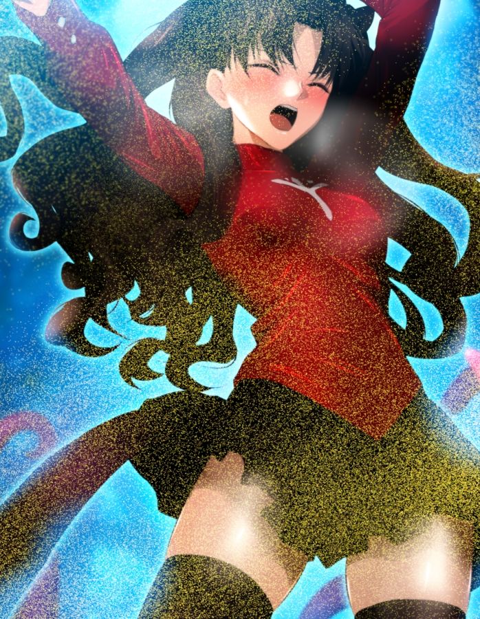 超ピンチ！遠◯凛！奪われるエナジー！ - サンプル画像 1