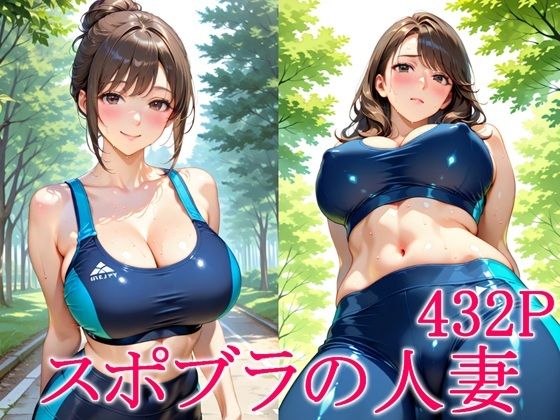 スポブラの人妻