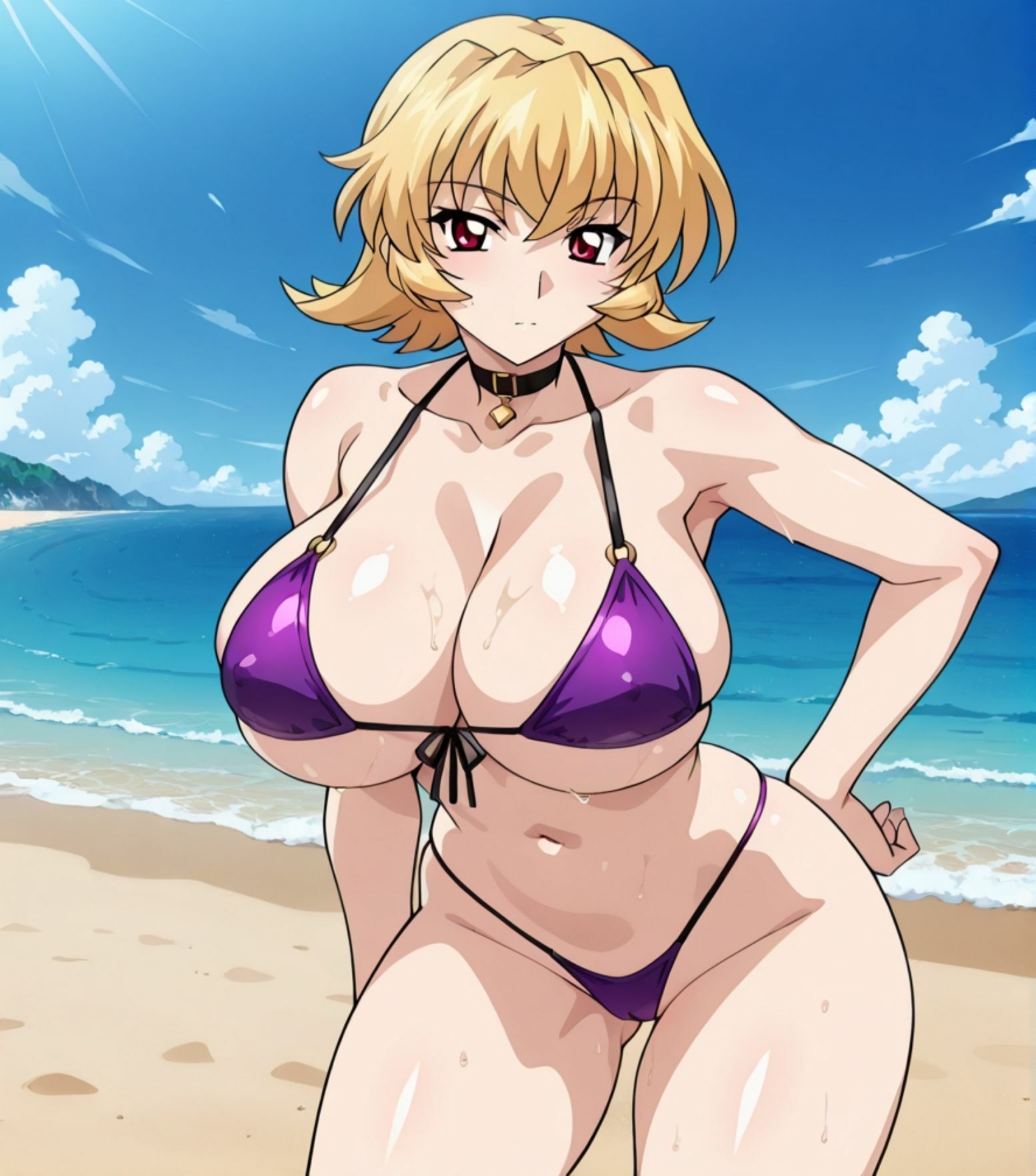 麗紗・水着コレクション - サンプル画像 1