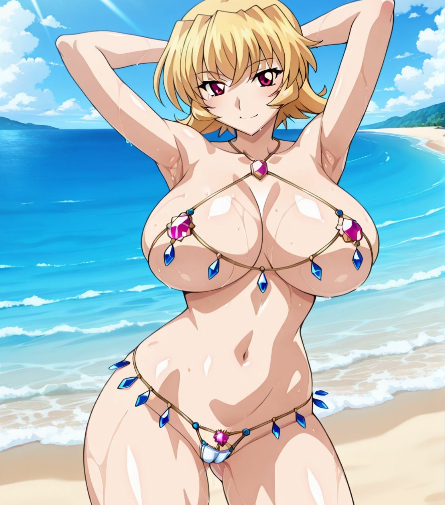 麗紗・水着コレクション - サンプル画像 5