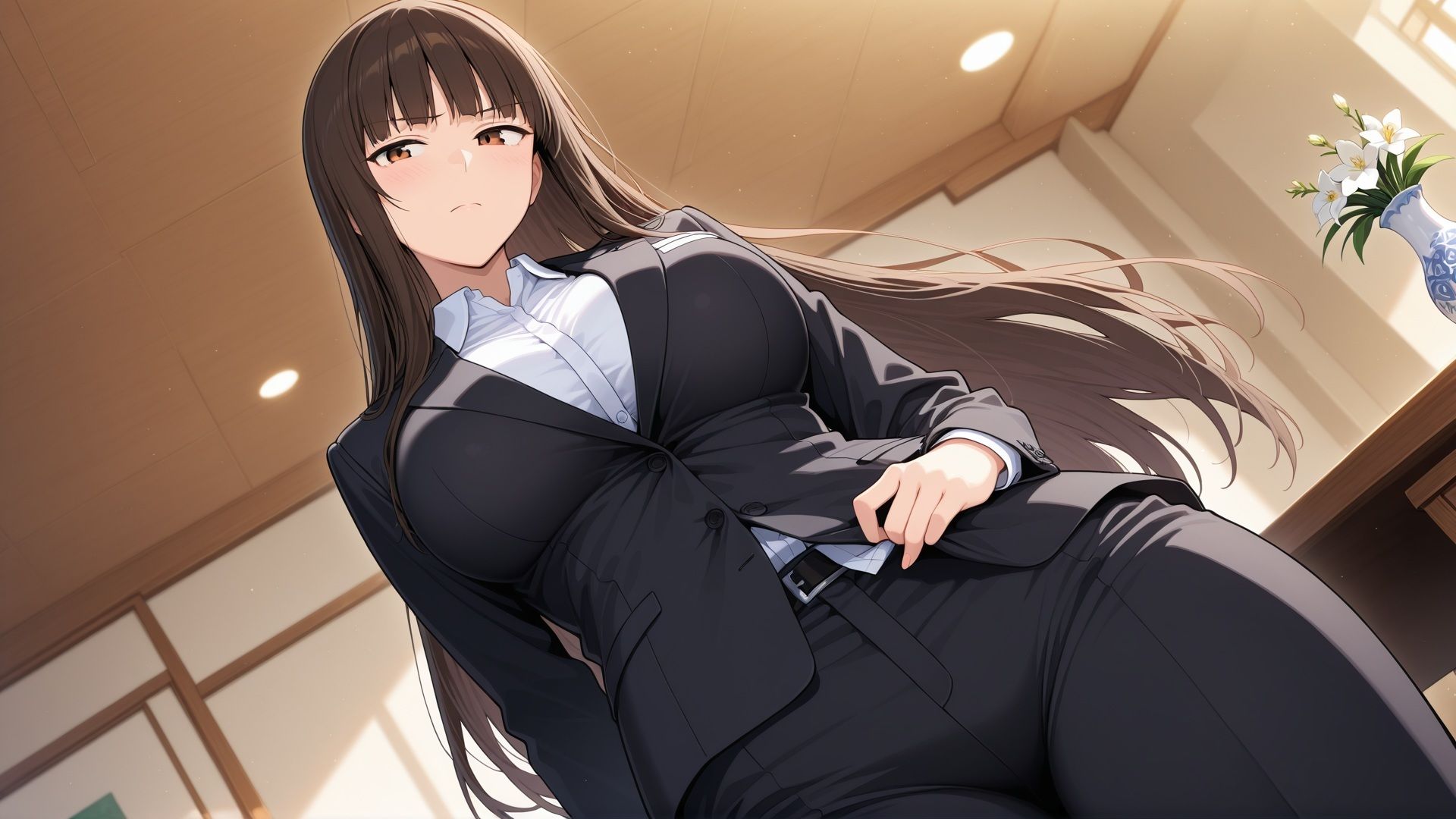 寝ている○○にぶっかけ しほ編 - サンプル画像 1