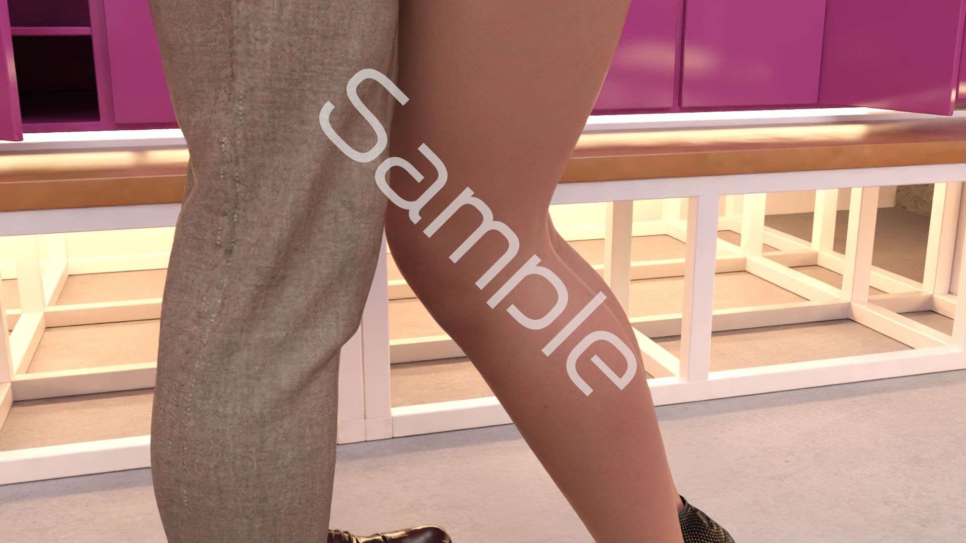 【▲200】一ノ瀬廻里・私服登校日のある日彼氏とロッカールームでディープキスに及んでたところを盗撮される:PV05（黒にブルーのチェックパンティー） - サンプル画像 2