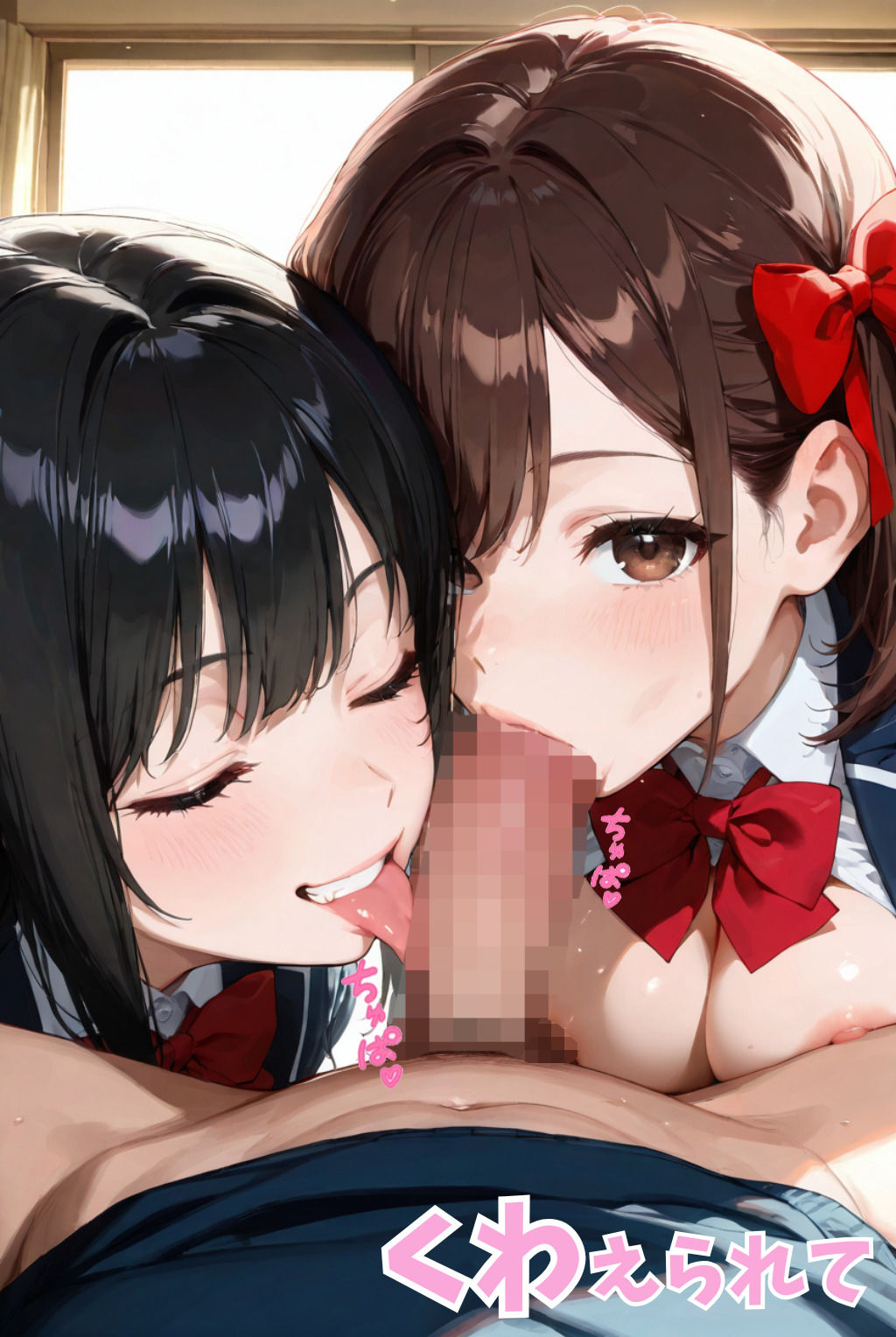 女子だらけのクラスで僕だけ男子  放課後の誘惑密着ハーレム - サンプル画像 4