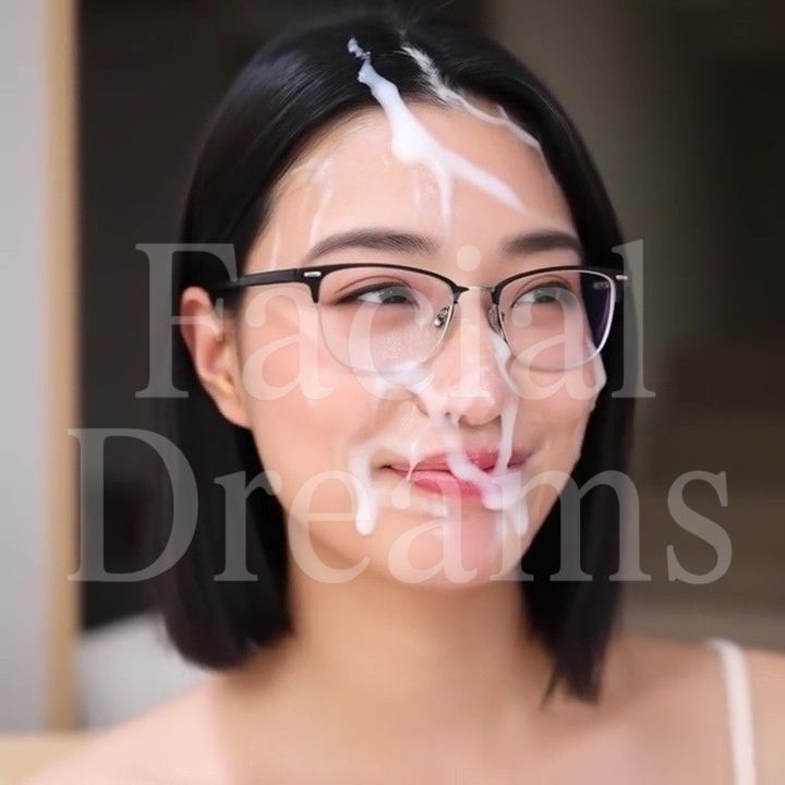 顔射後の余韻 眼鏡編 Vol.2 - サンプル画像 4