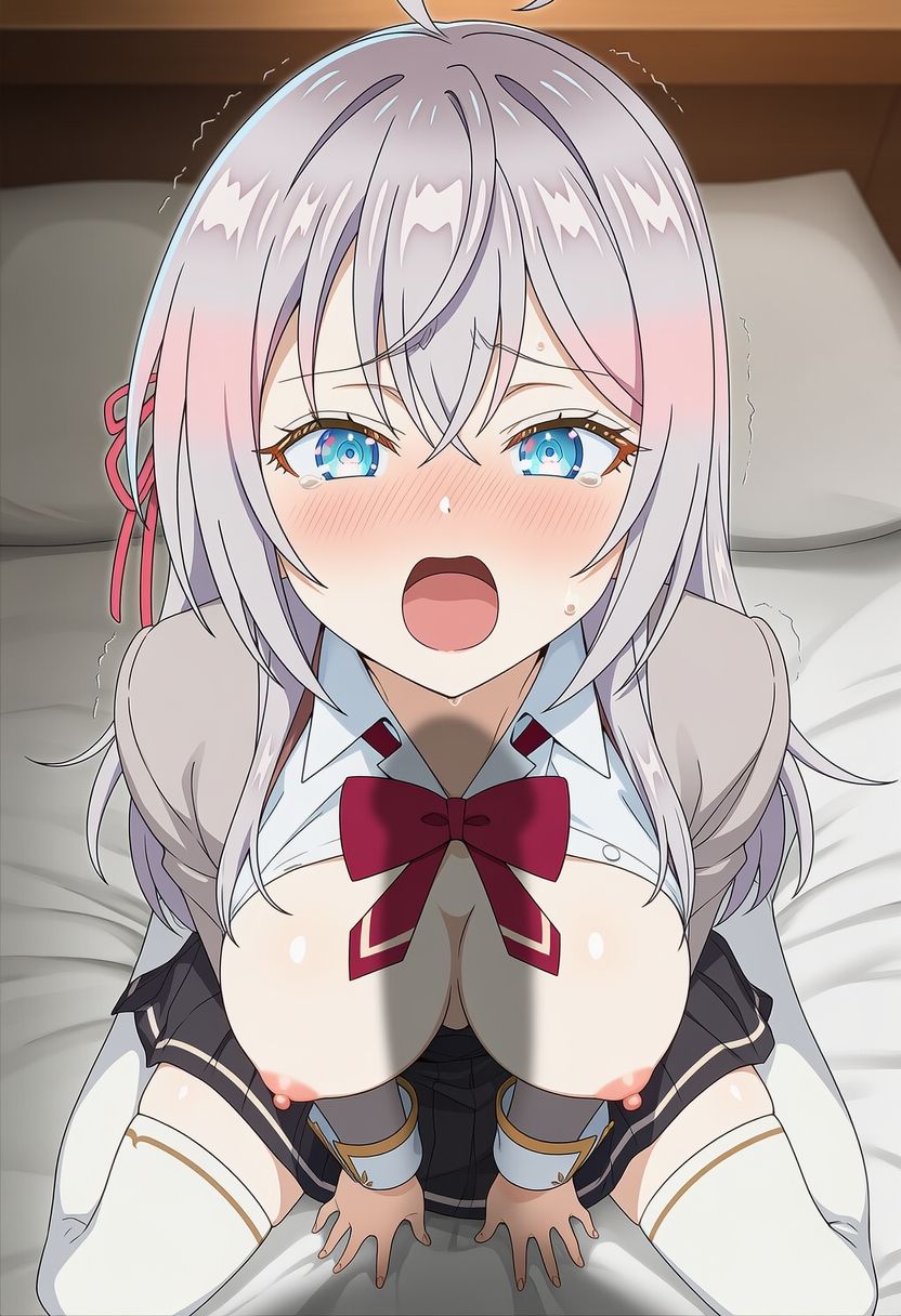 時々アへ顔晒すハーフ美少女 - サンプル画像 1