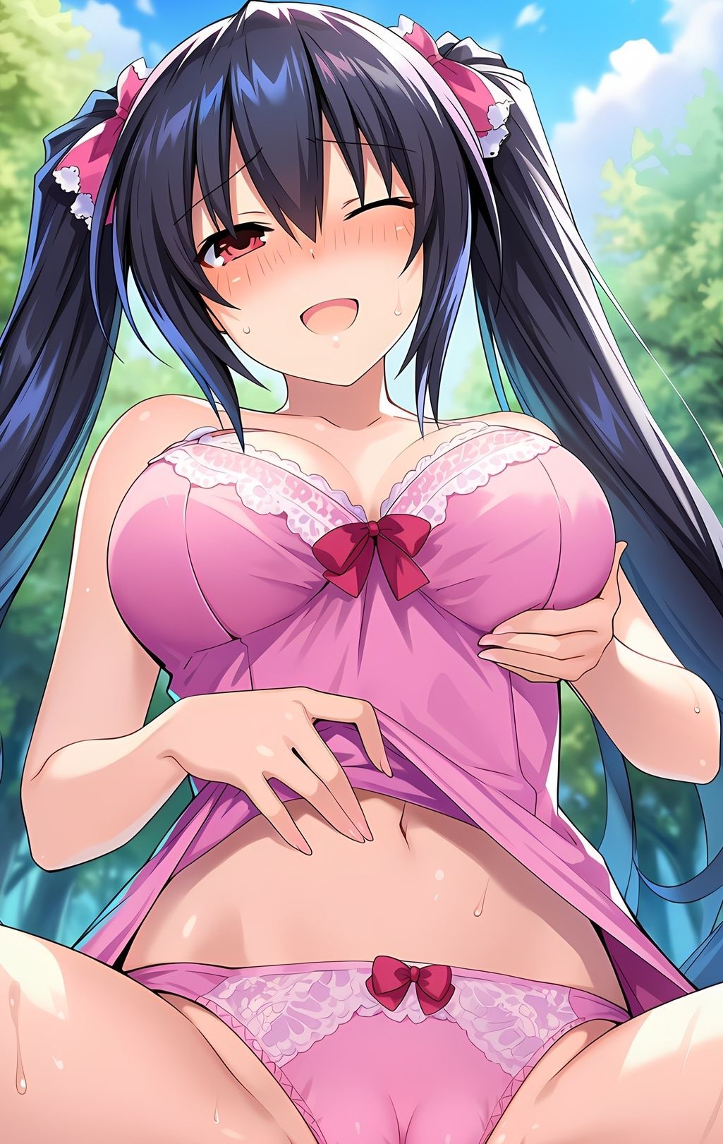 ノワールちゃんのエッチなAIイラスト集 - サンプル画像 3