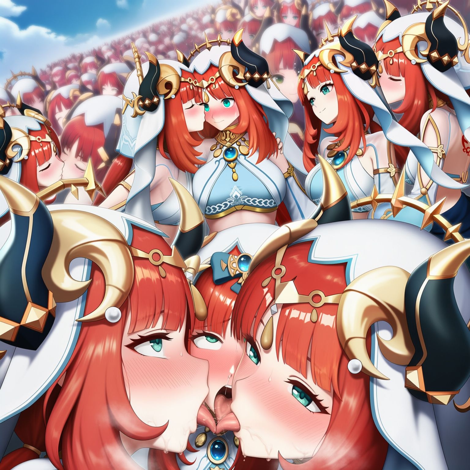 自分同士でエッチしまくり！嫁分身画像まとめ202602 Part1 - サンプル画像 8