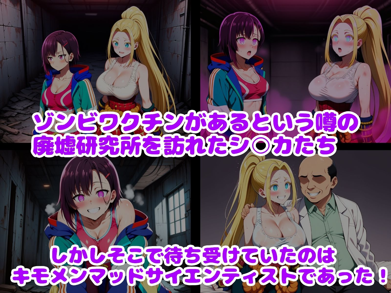 マッドサイエンティストの愛玩ペットになった女たち - サンプル画像 1