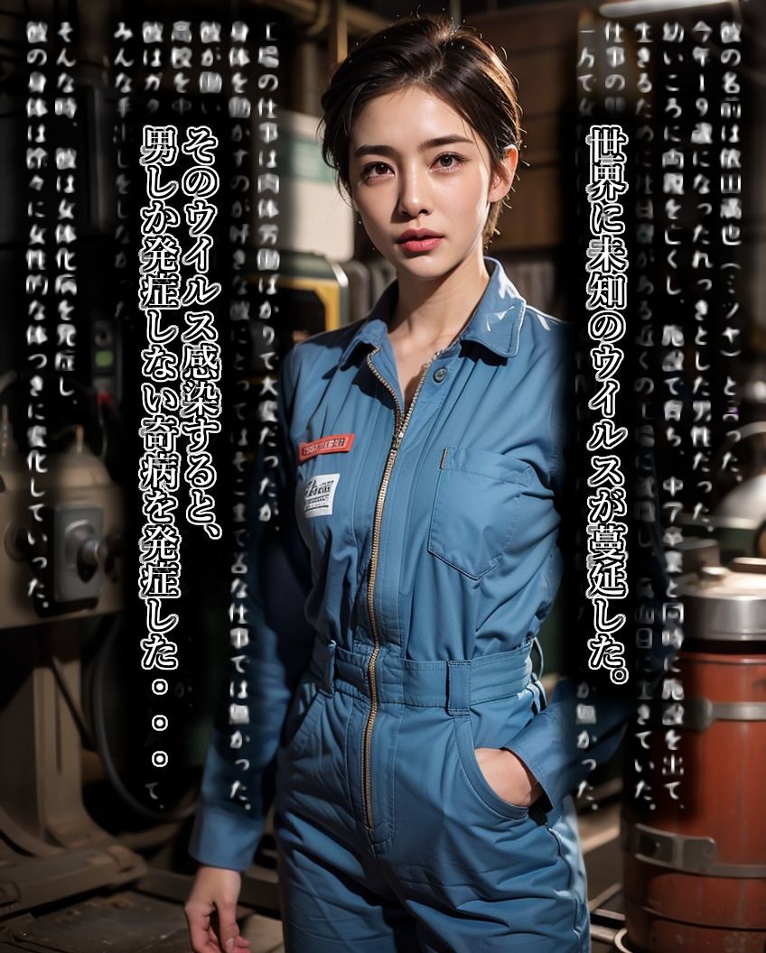 女体化症を発症した男の物語 - サンプル画像 1