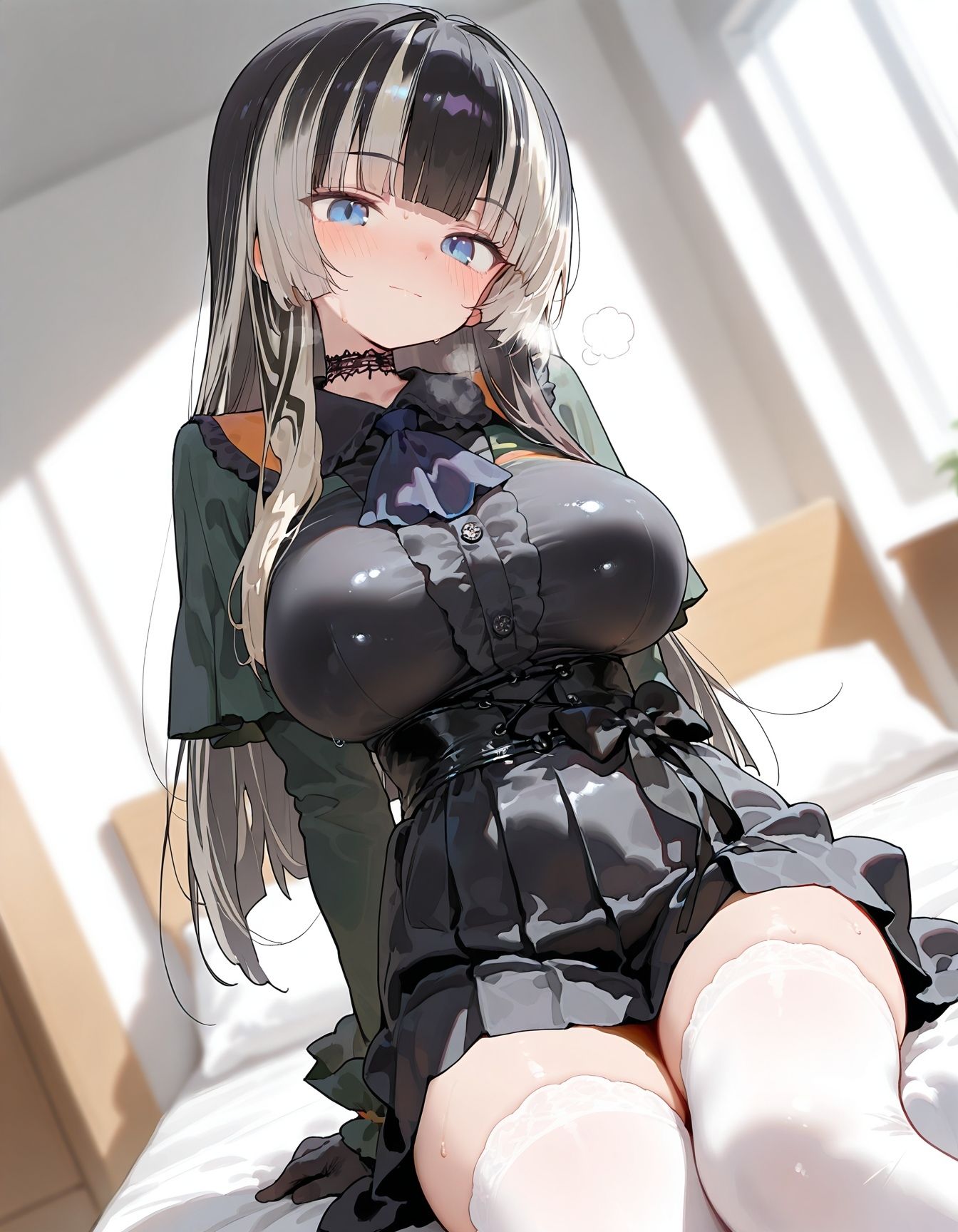 ホ○ライブ儒烏風亭らで○孕ませえっち - サンプル画像 1