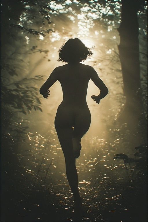 森林公園で狐と舟遊び - サンプル画像 6