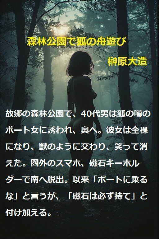 森林公園で狐と舟遊び - サンプル画像 7