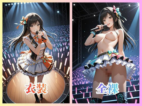 アイドルのファンサービス いつも応援ありがとう！ 古手〇唯 - サンプル画像 1