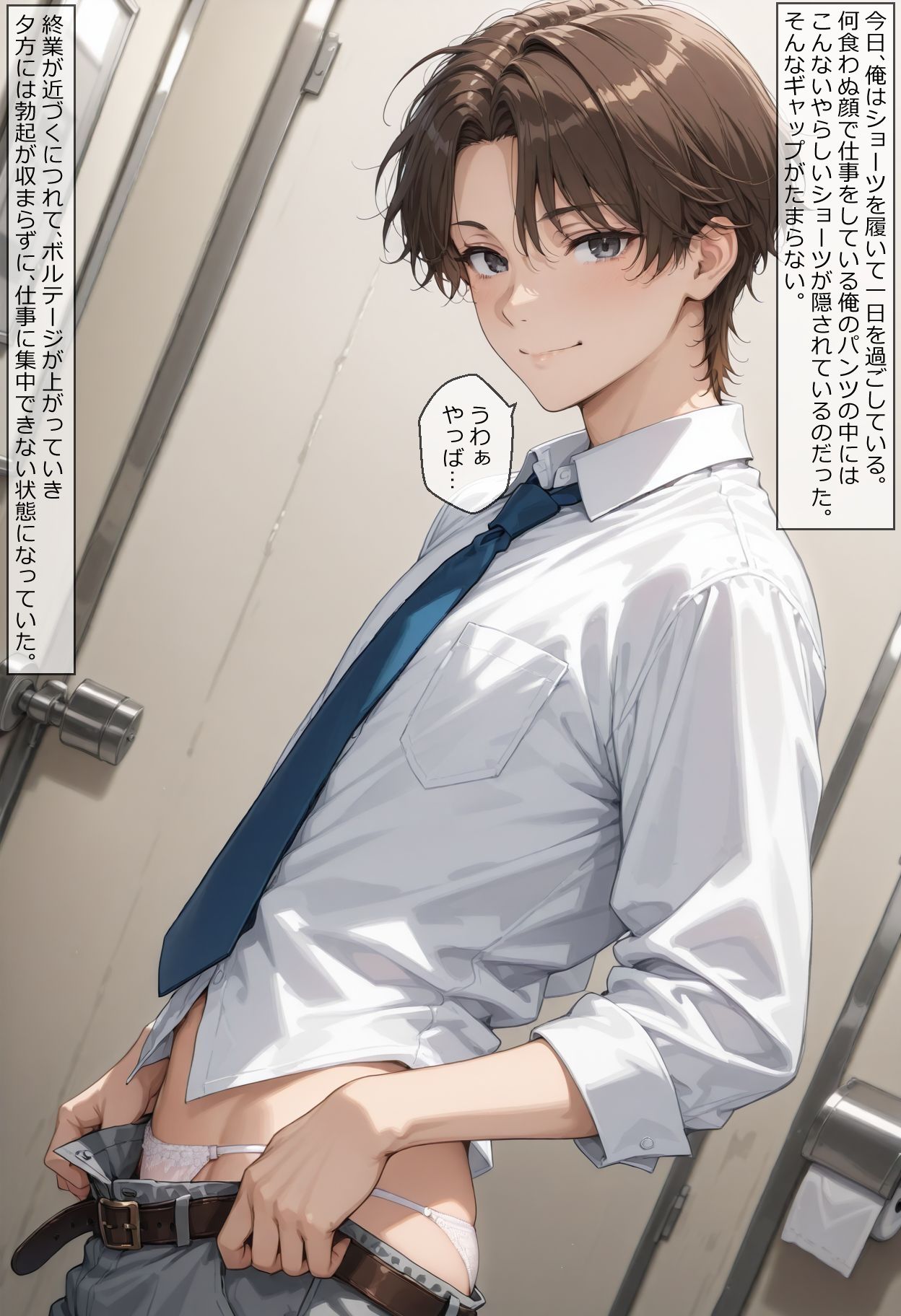 【女装】沙也加の場合02 〜オナバレ〜 - サンプル画像 1