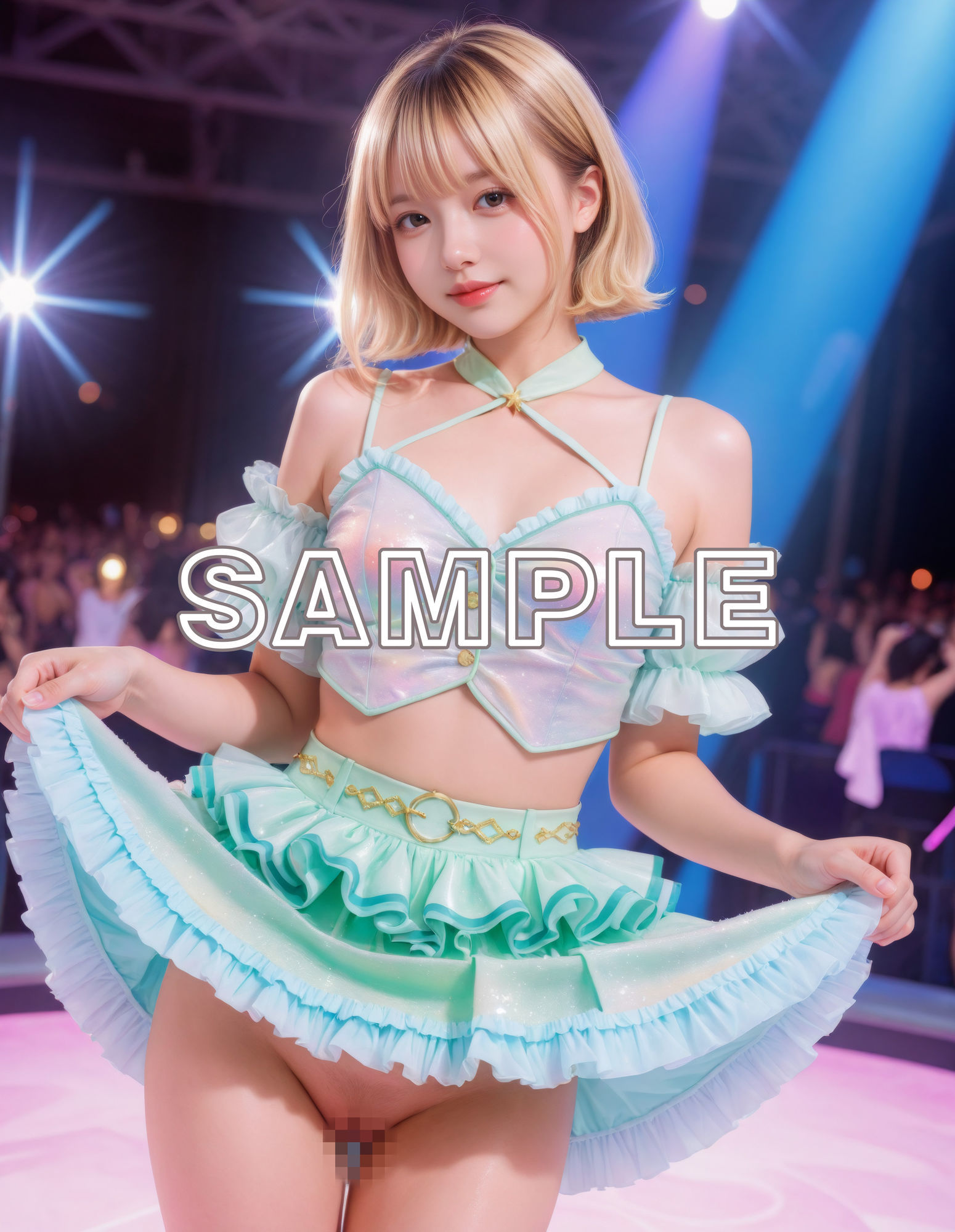 人気アイドルのご奉仕ファン感謝祭 - サンプル画像 2