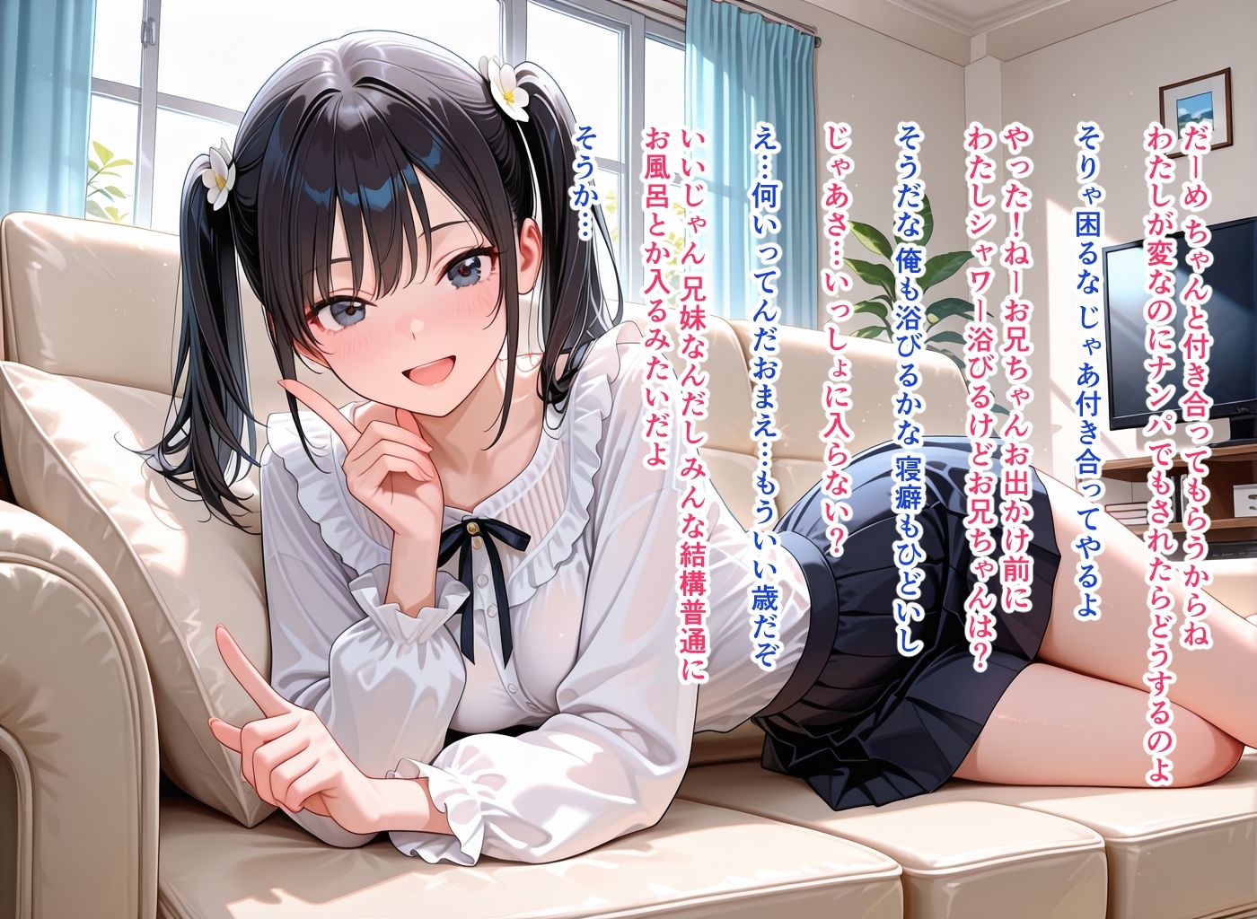 妹と二人暮らし - サンプル画像 2