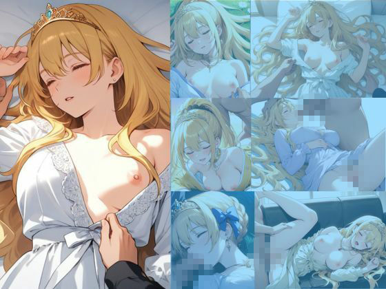 清純プリンセスの着エロ睡眠2 〜眠り姫の衣装をひとつずつほどく夜〜 - サンプル画像 1