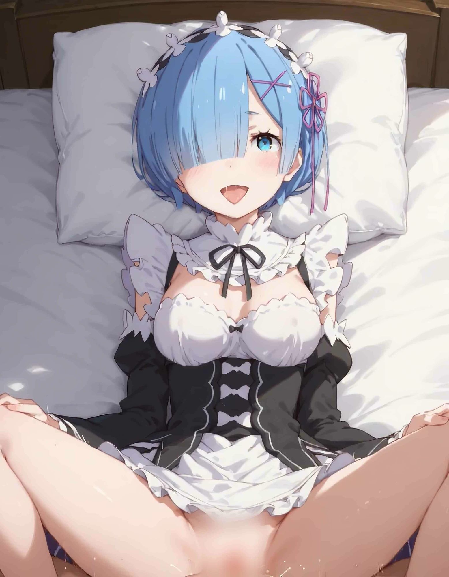 レムちゃんとえっち〜ぬるぬる神アニメ〜 - サンプル画像 2