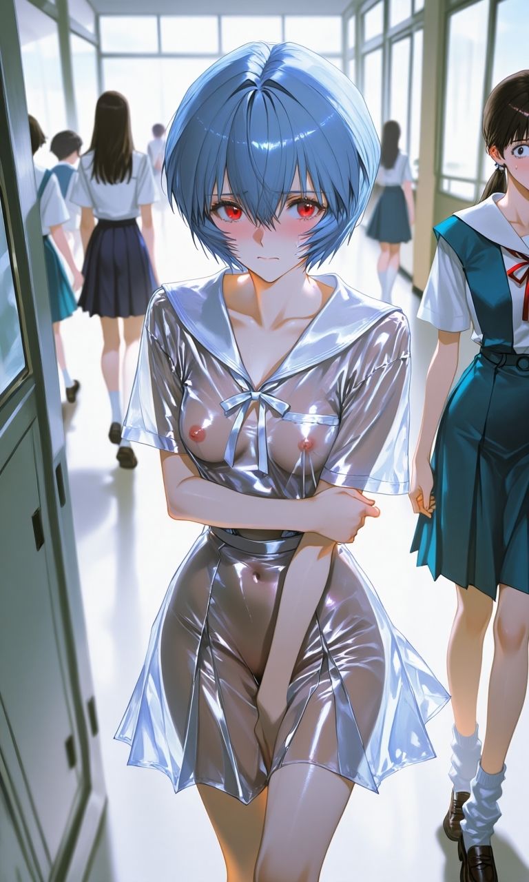 綾〇レイ  スケスケセーラー服でHな日常 - サンプル画像 2