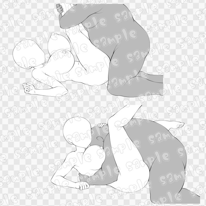 線画素材集［手］70 - サンプル画像 1