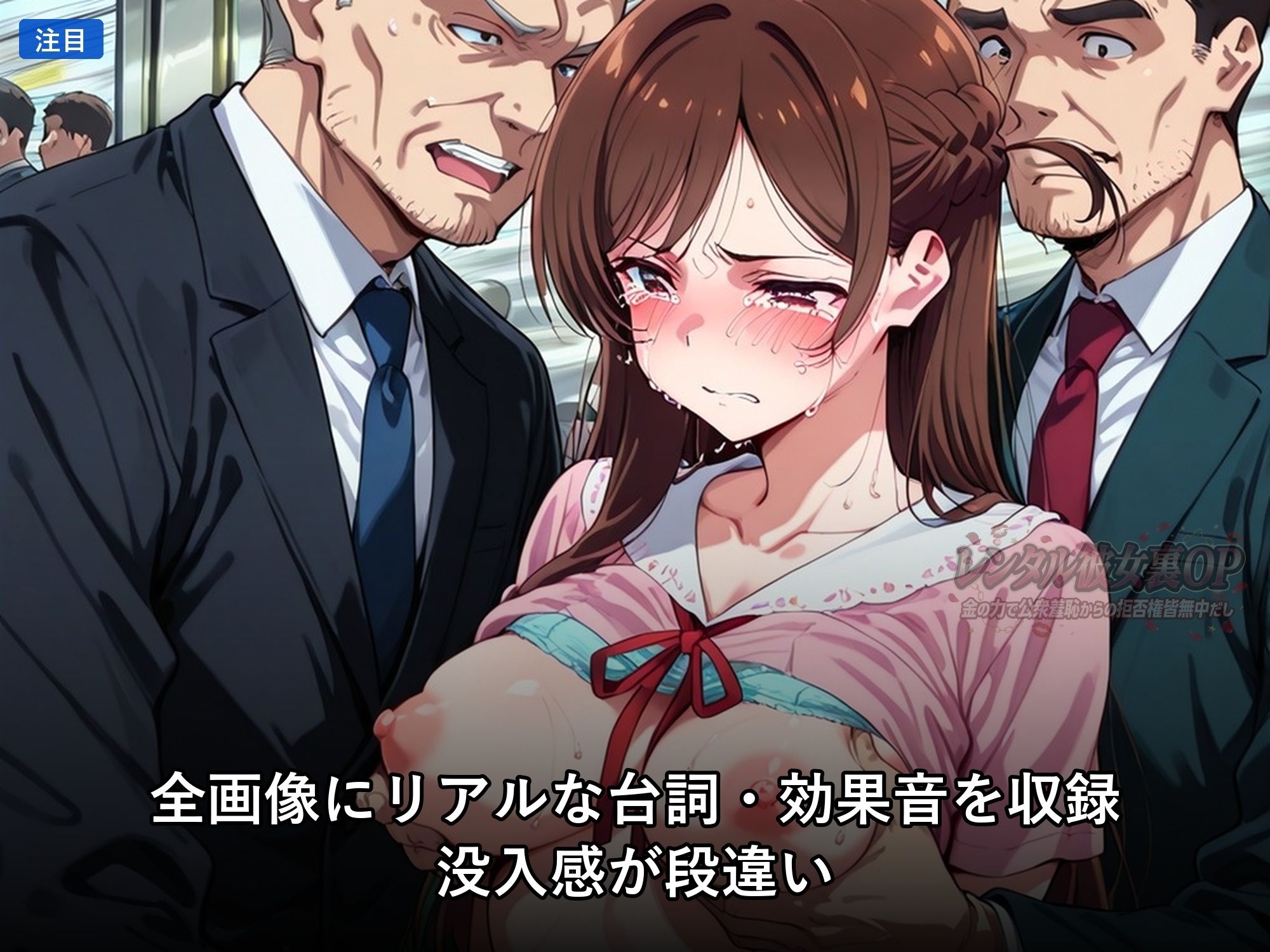 レンタル彼女裏OP   金の力で堕とされる高嶺の花 〜拒否権なし！中だし不可避デート〜 - サンプル画像 1