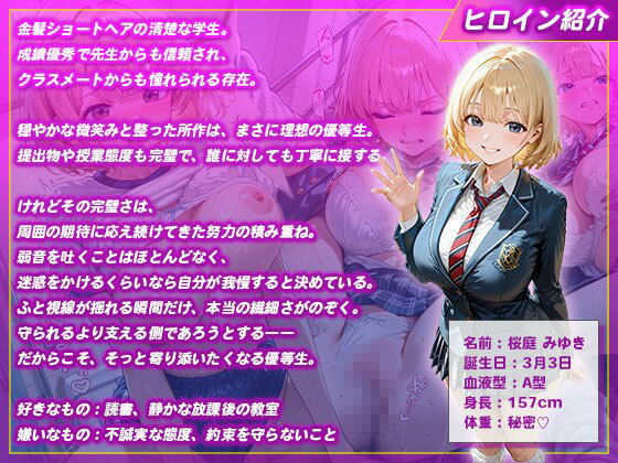 ドスケベ教師にハメられて肉便器になった優等生 - サンプル画像 1