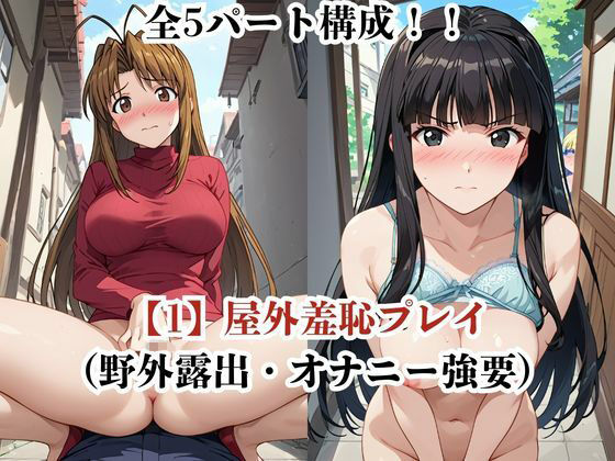 肉玩具認定証発行！！街の性処理係堕ち。―快楽と恥辱の記録―成●川なる＆青●素子編 - サンプル画像 3