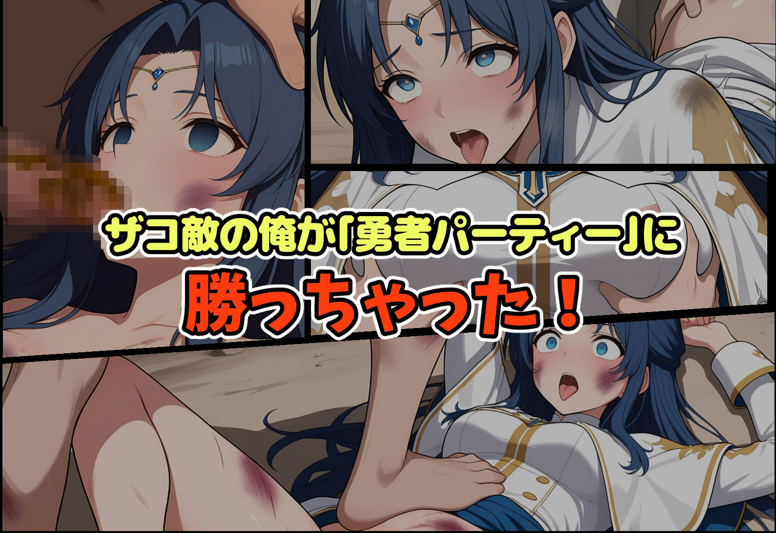 ザコ敵の俺に全滅させられた勇者パーティー-セシリア編 - サンプル画像 2