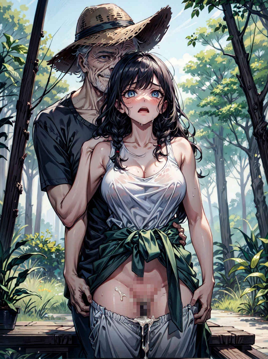 ソロキャンプ中に管理人に犯●れた女子大生2 - サンプル画像 3